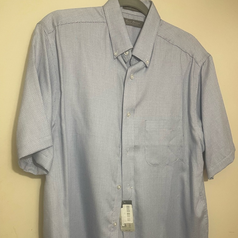 NWT Daniel  Cremieux  Signature Collection Shirt Men’s Short Sleeve Sz Medium.